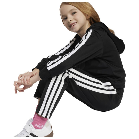 Adidas Παιδικές φόρμες σετ Essentials 3-Stripes Hooded Tracksuit
